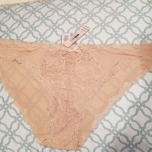 Victoria secret lace panty size large